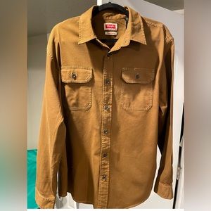 Mens Wrangler Large size long sleeve shirt